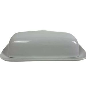 THRESHOLD White Porcelain Butter Dish